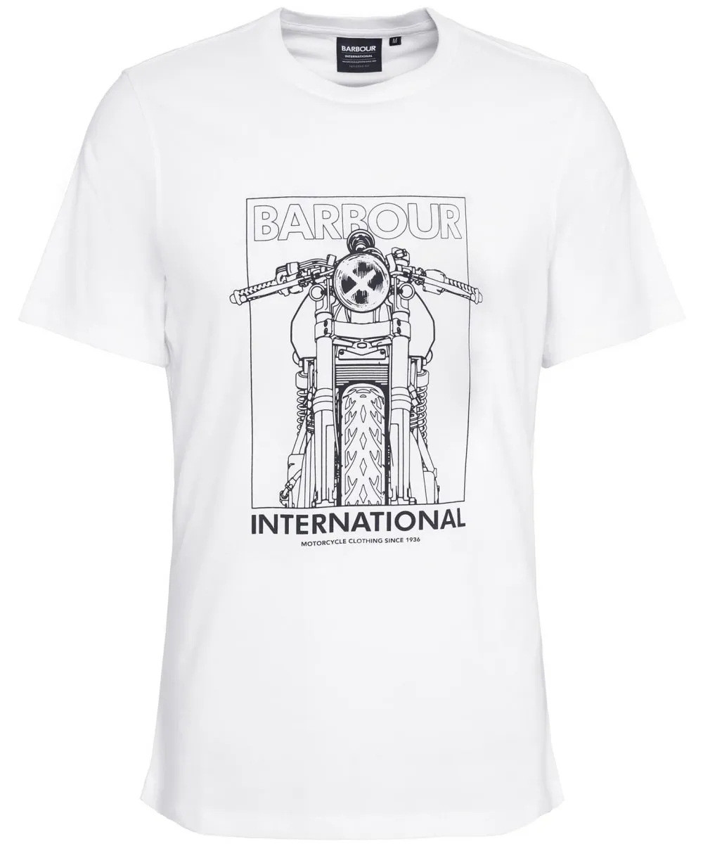 Men's Barbour International Brett Crew Neck Cotton T-Shirt