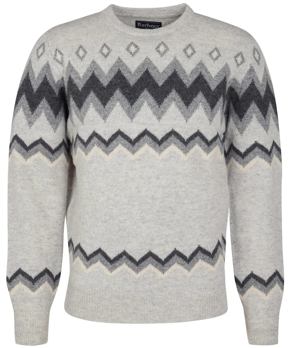 Men's Barbour Regis Fair Isle Crew Jumper