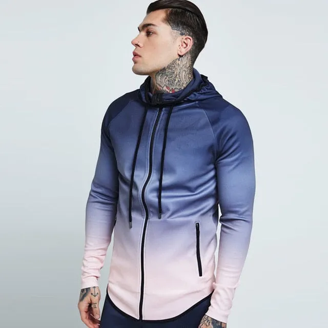 Mens Gradiant Winter Hoodie