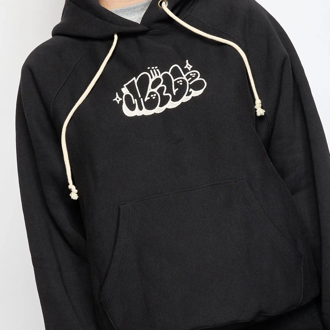 Milk x Champion - RW Bubble Hoodie Women (Black)