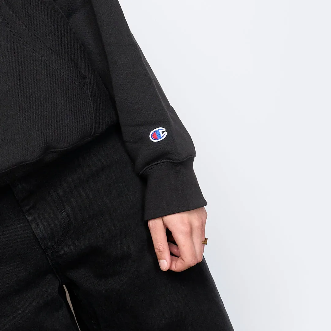 Milk x Champion - RW Bubble Hoodie Women (Black)