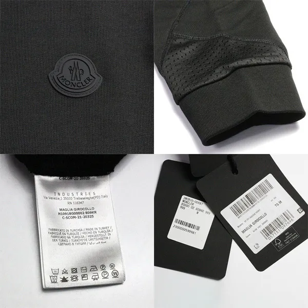 MONCLER  |Long Sleeves Plain Cotton FX Advantage / Exclusive