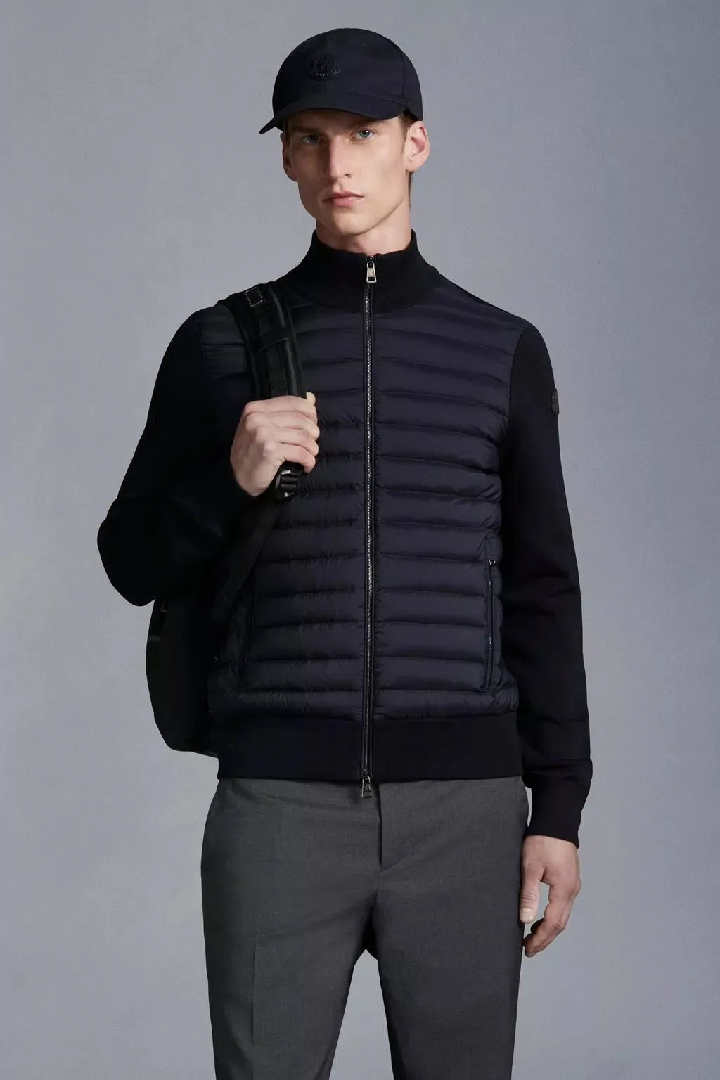 MONCLER  |Padded Cotton Zip-Up Cardigan