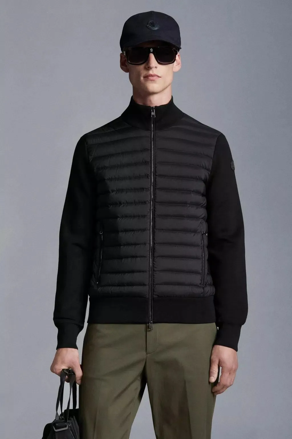 MONCLER  |Padded Cotton Zip-Up Cardigan