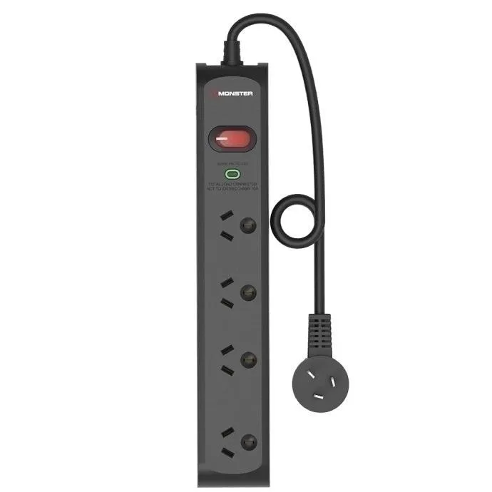 Monster 4 Socket Surge Protector Board