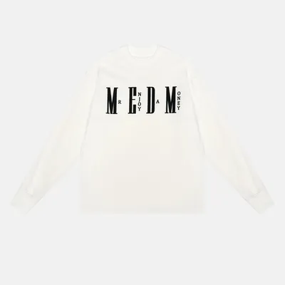 MR. ENJOY DA MONEY  |Crew Neck Unisex Street Style Long Sleeves Plain Cotton