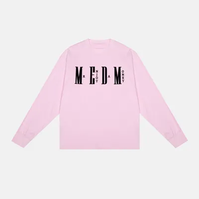 MR. ENJOY DA MONEY  |Crew Neck Unisex Street Style Long Sleeves Plain Cotton