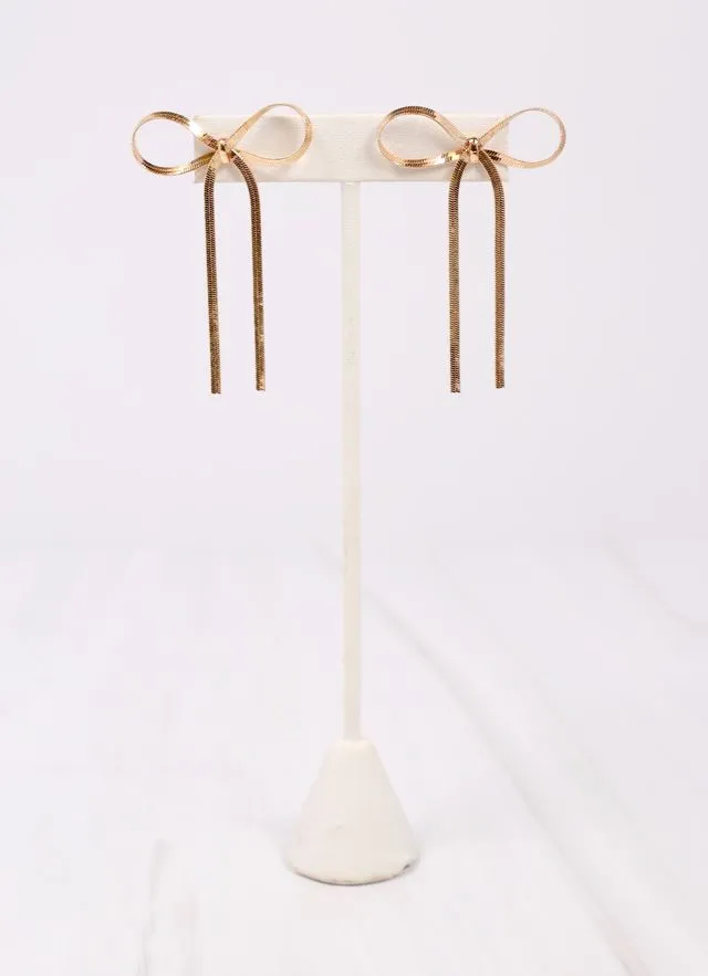 Murray Bow Earring GOLD