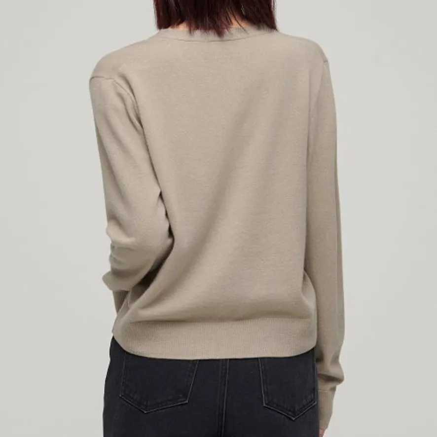 MUSINSA STANDARD  |Casual Style Wool Nylon Long Sleeves Plain Medium