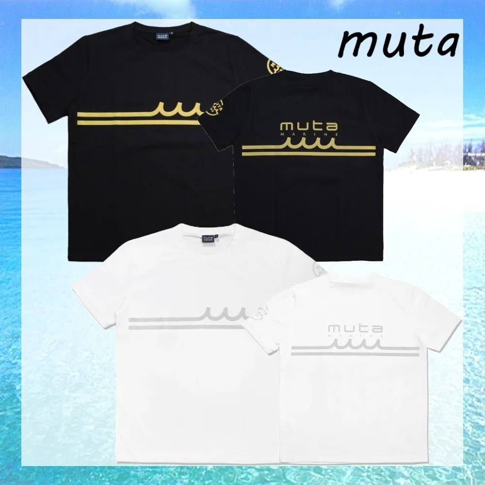 muta  |Crew Neck Pullovers Unisex Street Style Cotton Short Sleeves