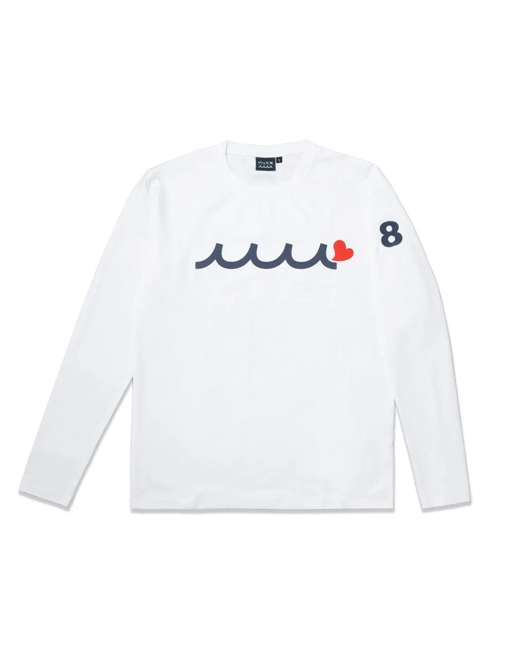 muta  |Crew Neck Pullovers Unisex Street Style Long Sleeves Cotton