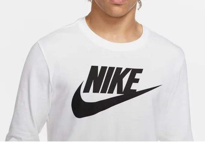 Nike  |Crew Neck Pullovers Street Style Bi-color Long Sleeves Plain