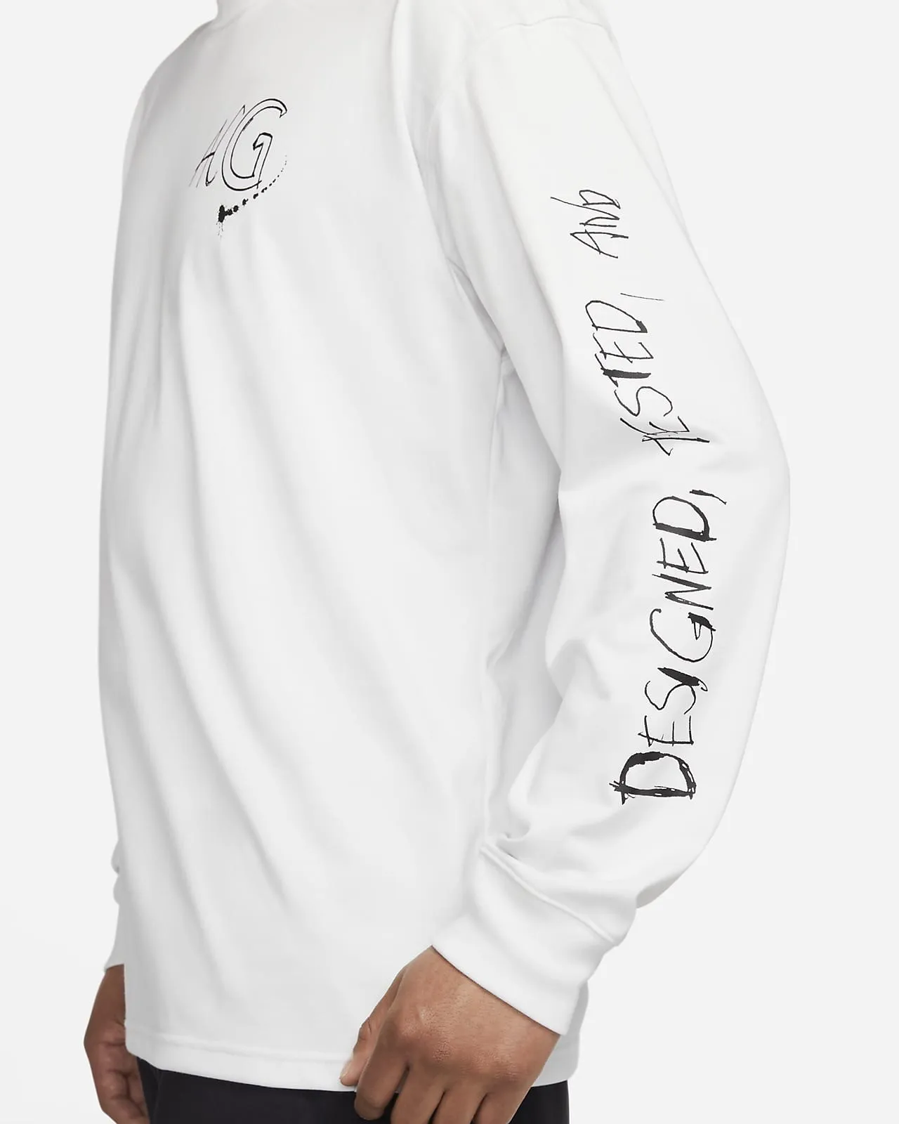 Nike  |Heart Unisex Street Style U-Neck Long Sleeves Plain Cotton