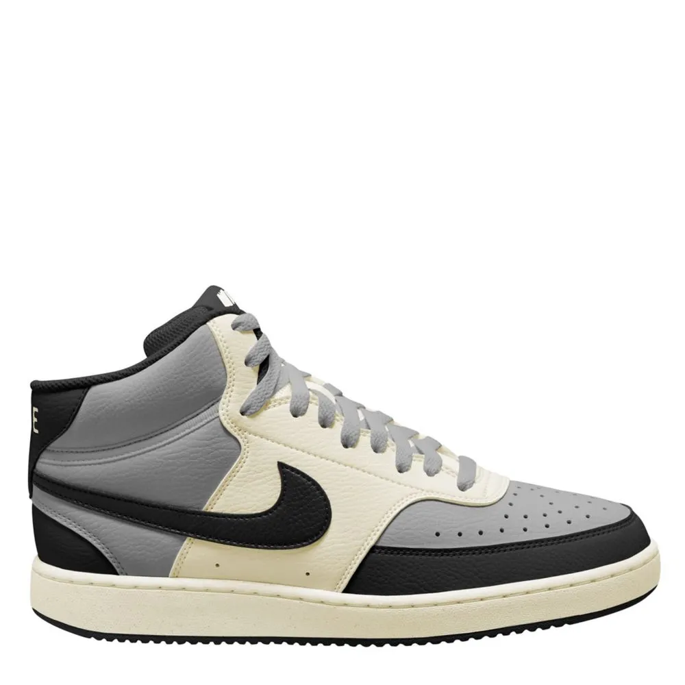 NIKE  MENS COURT VISION MID SNEAKER