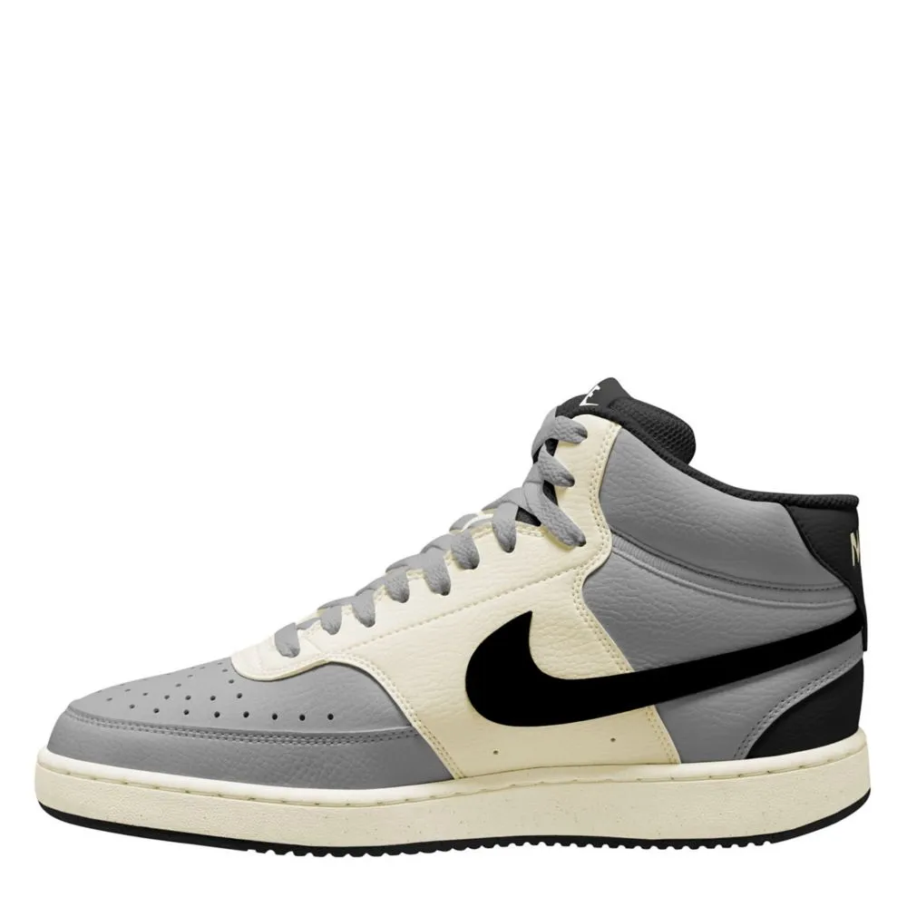 NIKE  MENS COURT VISION MID SNEAKER