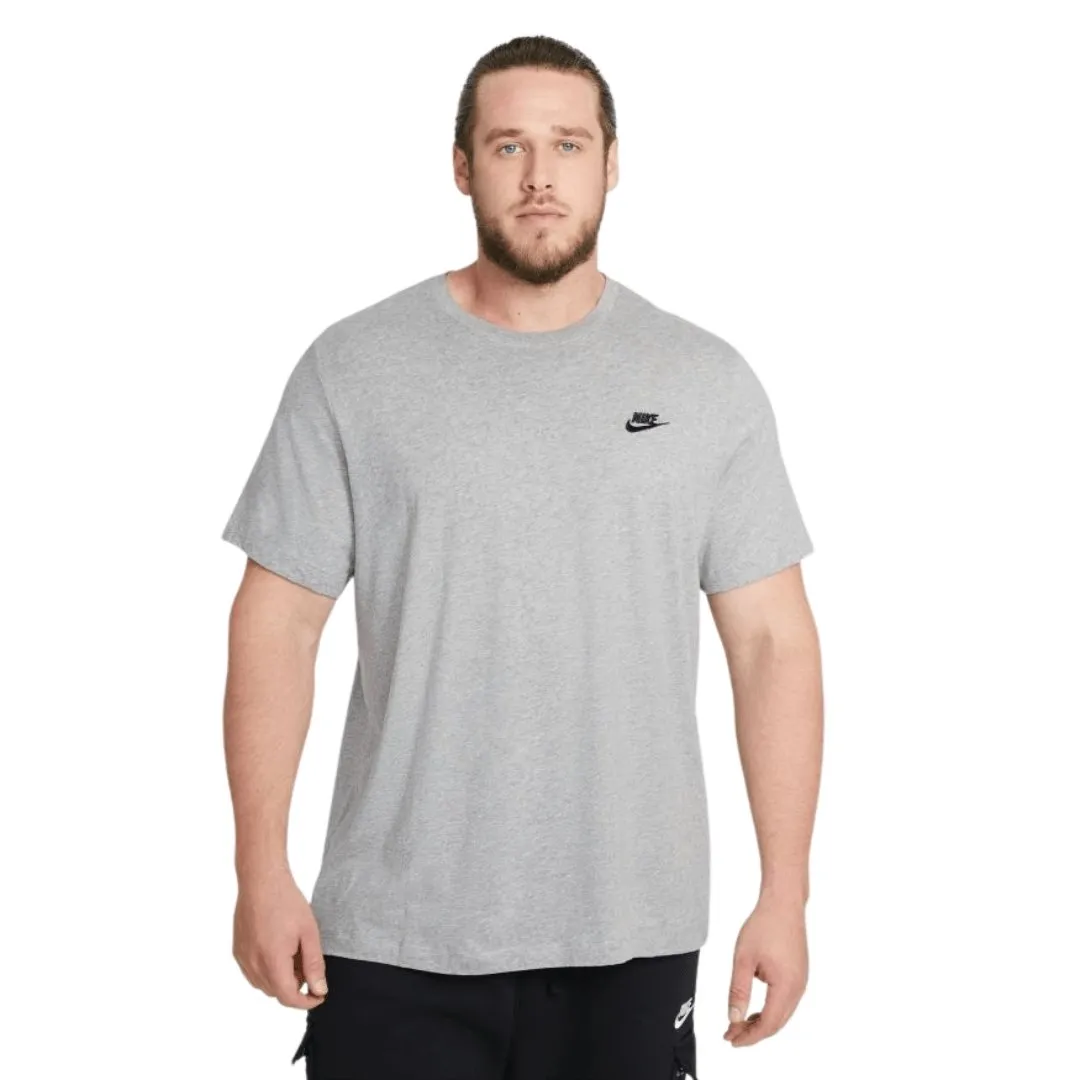 NIKE MEN'S SPORTSWEAR CLUB GREY TEE