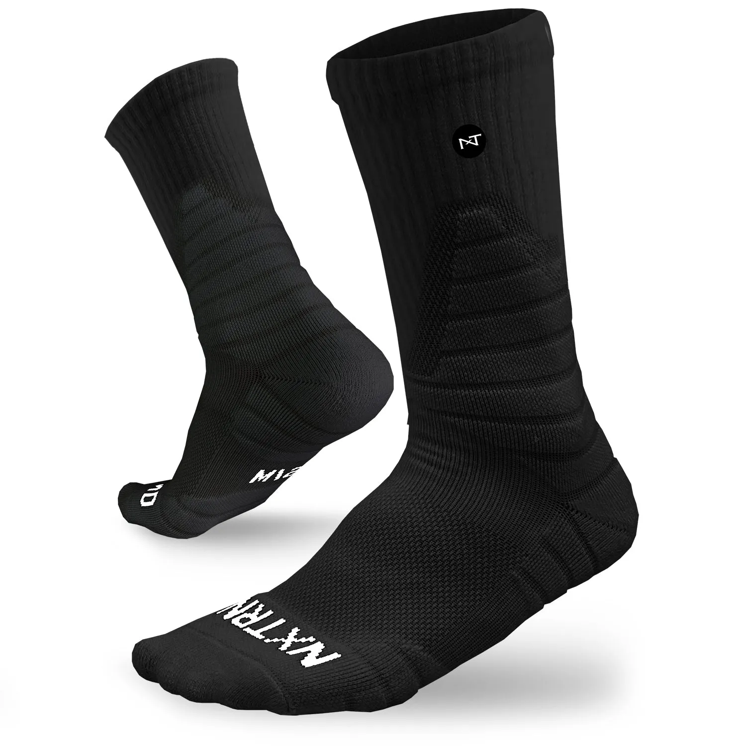 NXTRND Crew Socks Black 3-Pairs