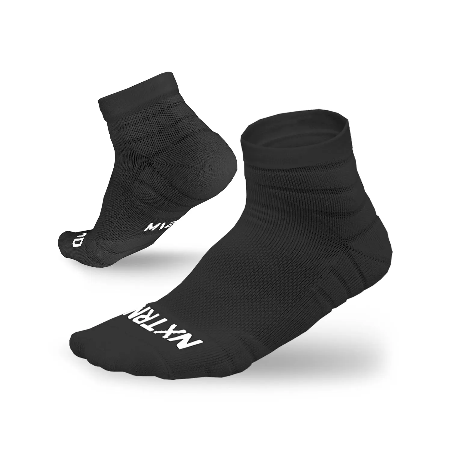 NXTRND Quarter Socks Black 3-Pairs