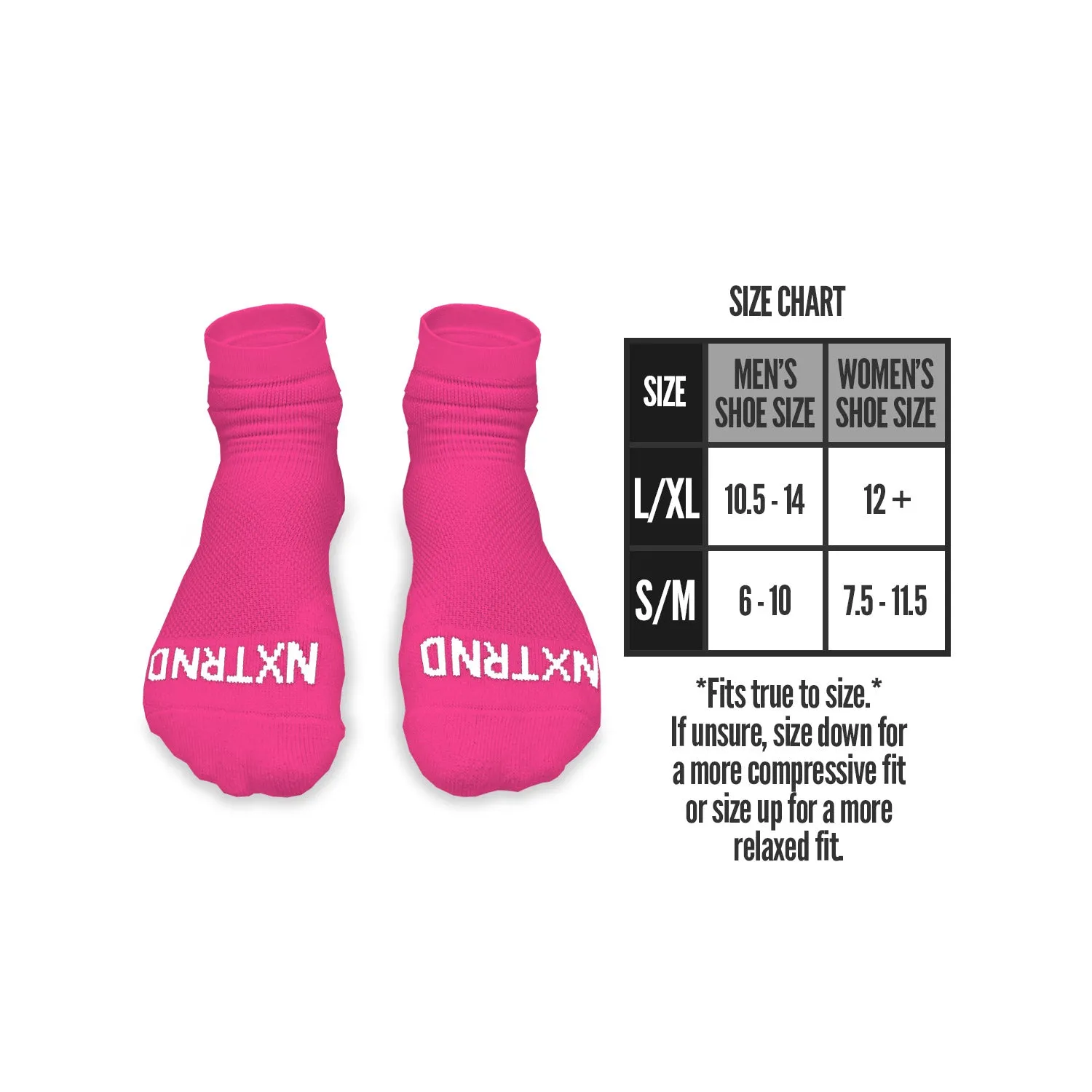 NXTRND Quarter Socks Pink 3-Pairs