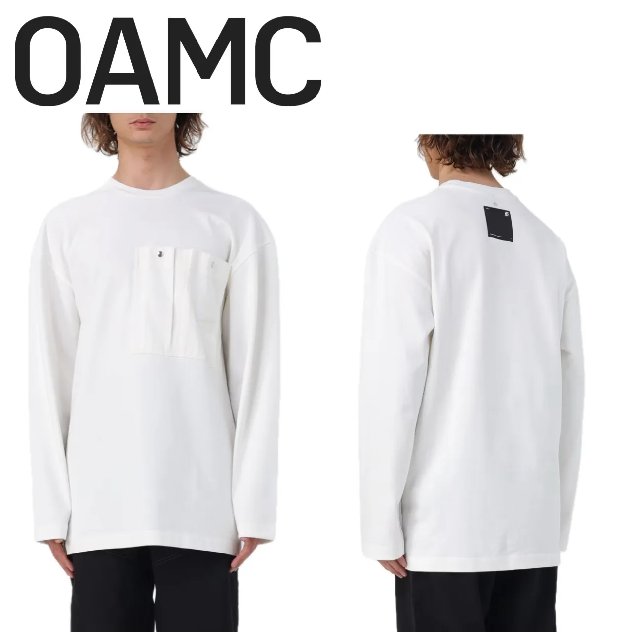 OAMC  |Crew Neck Pullovers Street Style U-Neck Long Sleeves Plain