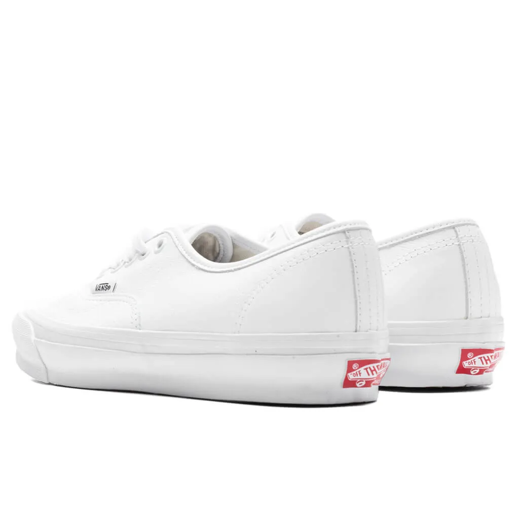 OG Authentic LX Leather - True White