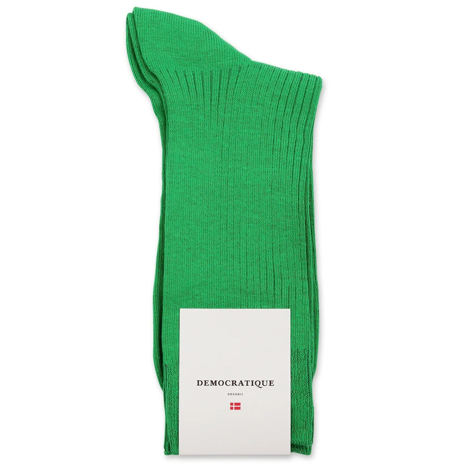 Originals Fine Rib Socks 6-Pack Grass Green