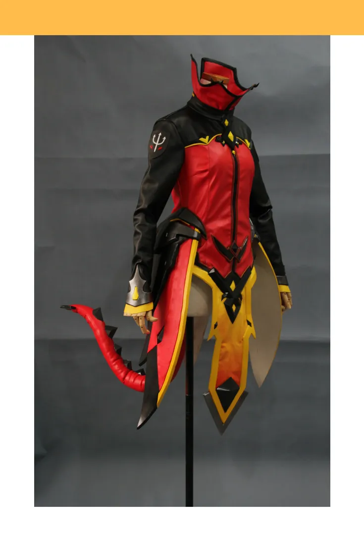 Overwatch Mercy Devil Skin Custom Cosplay Costume