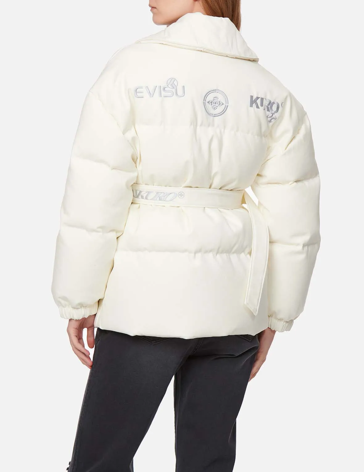 Padded Blazer Style Down Jacket