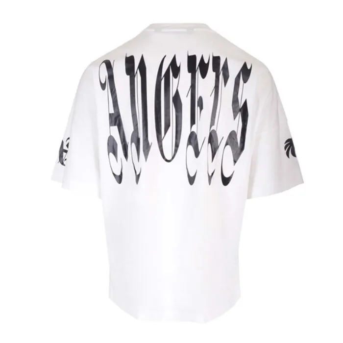 Palm Angels  |Crew Neck Pullovers Street Style Cotton Short Sleeves