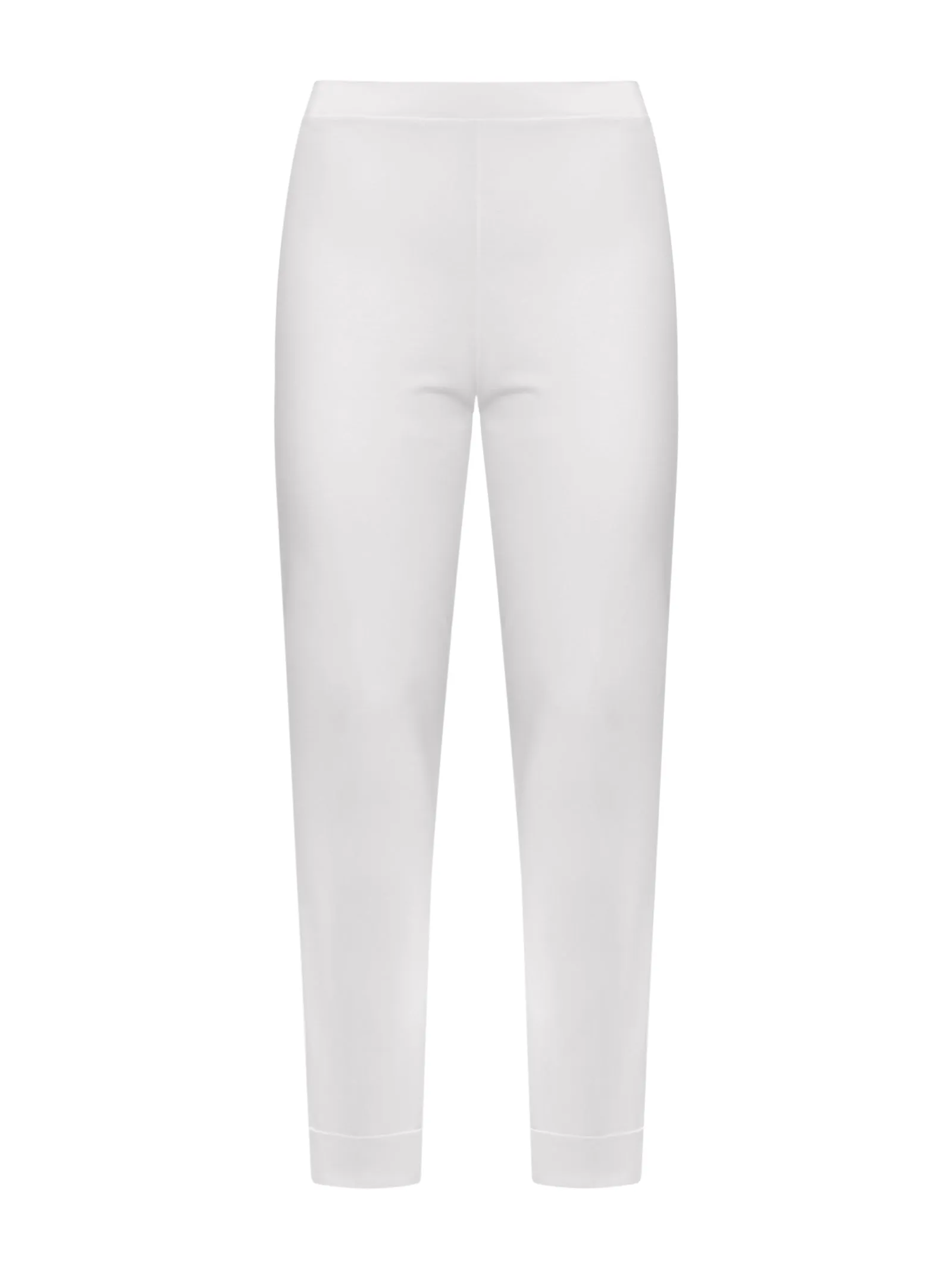 Pantalone a sigaretta in Compact Light  - Bianco