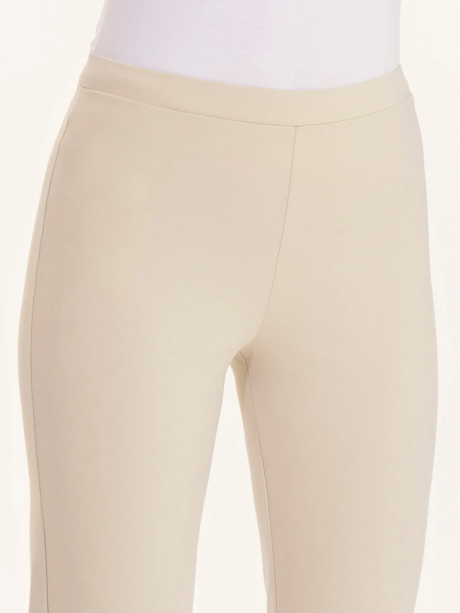 Pantalone a sigaretta in Compact Light  - Champignon