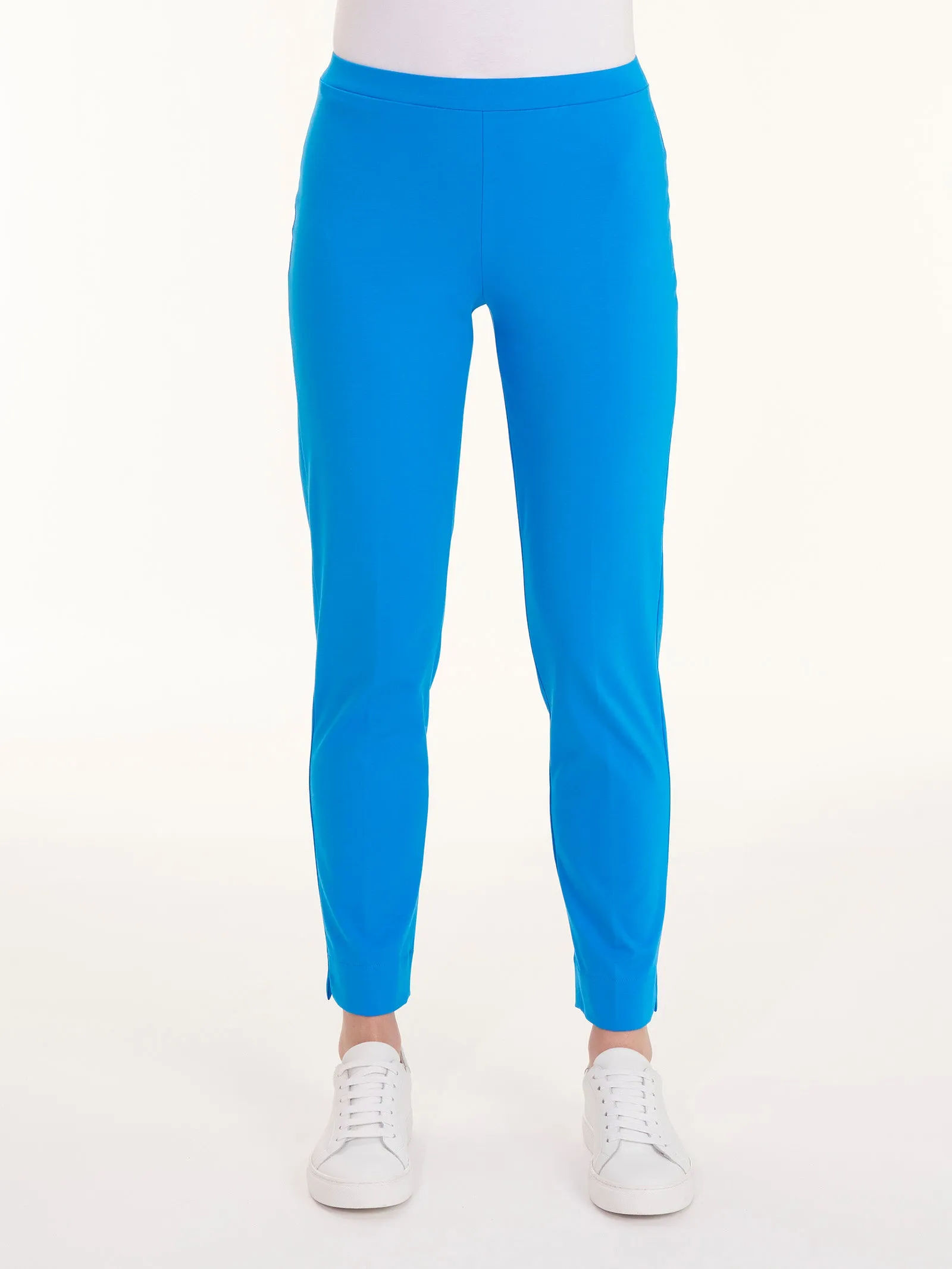 Pantalone a sigaretta in Compact Light  - Ibiza Blue