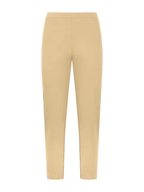 Pantalone a sigaretta in Compact Light  - Irish Cream