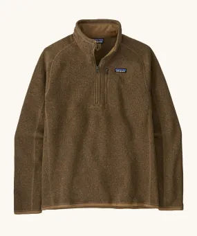 Patagonia Men's Better Sweater Fleece 1/4 Zip - Coriander Brown