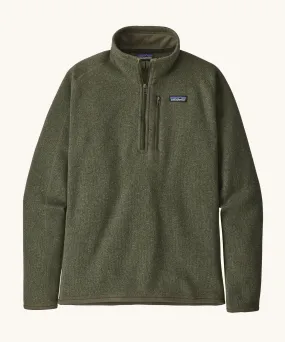 Patagonia Men's Better Sweater Fleece 1/4 Zip - Industrial Green