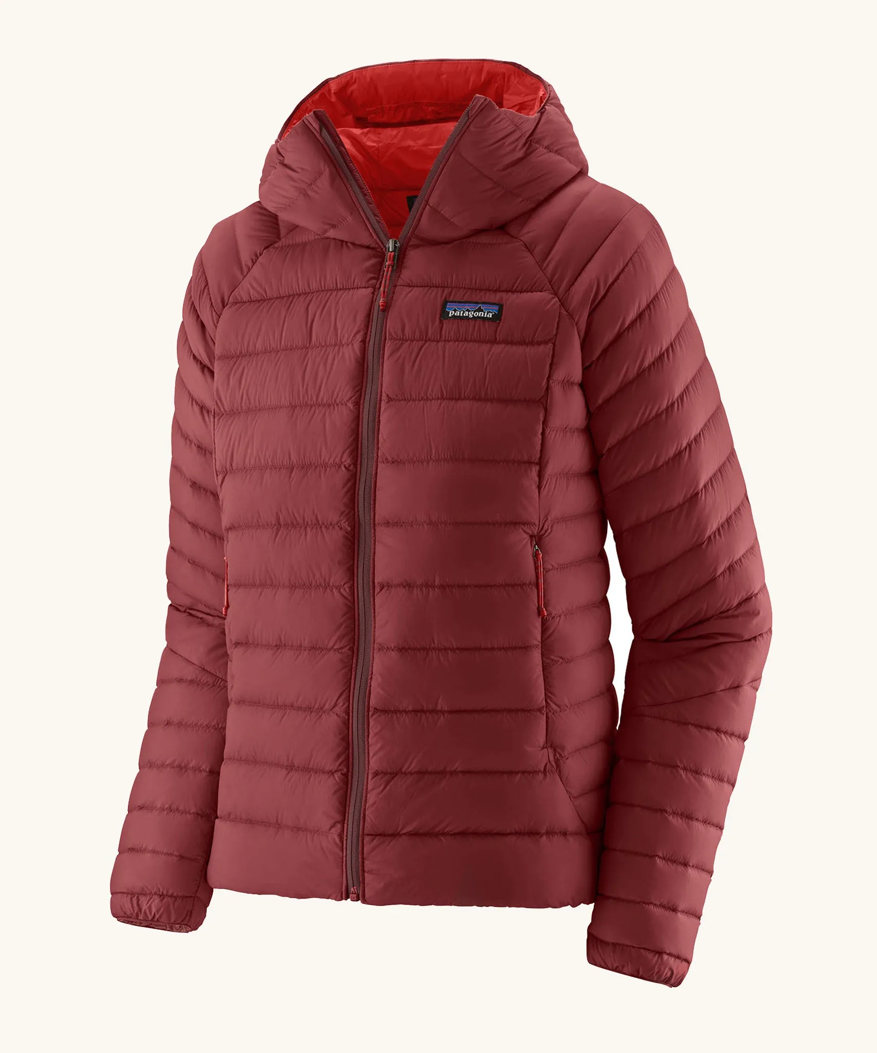 Patagonia Women's Down Sweater Hoody - Oxide Red