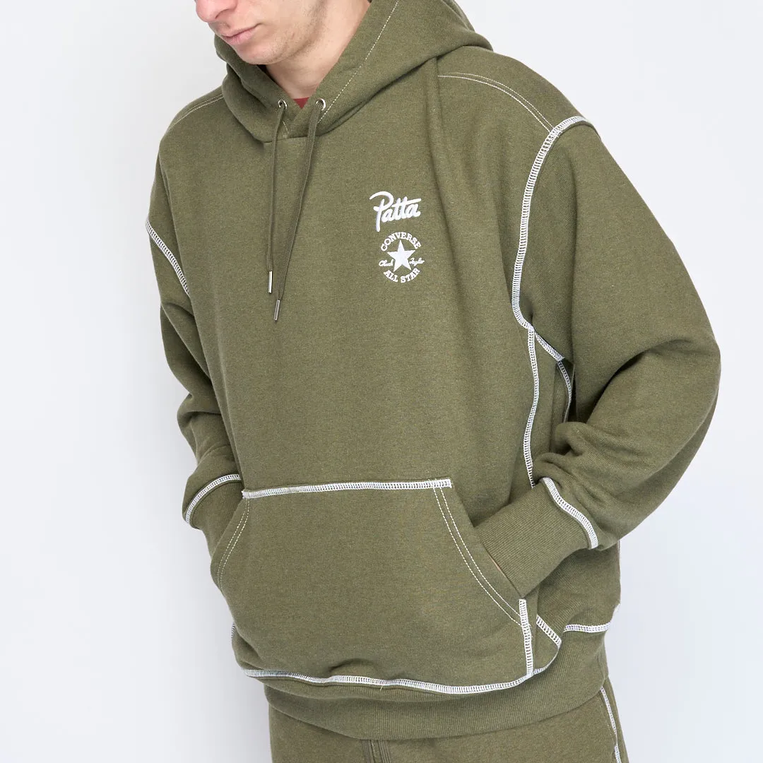 Patta x Converse - Utility Hoodie (Green/Heather)