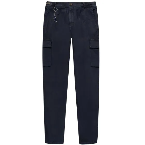 Paul & Shark Drawcord Cargo Trousers Navy