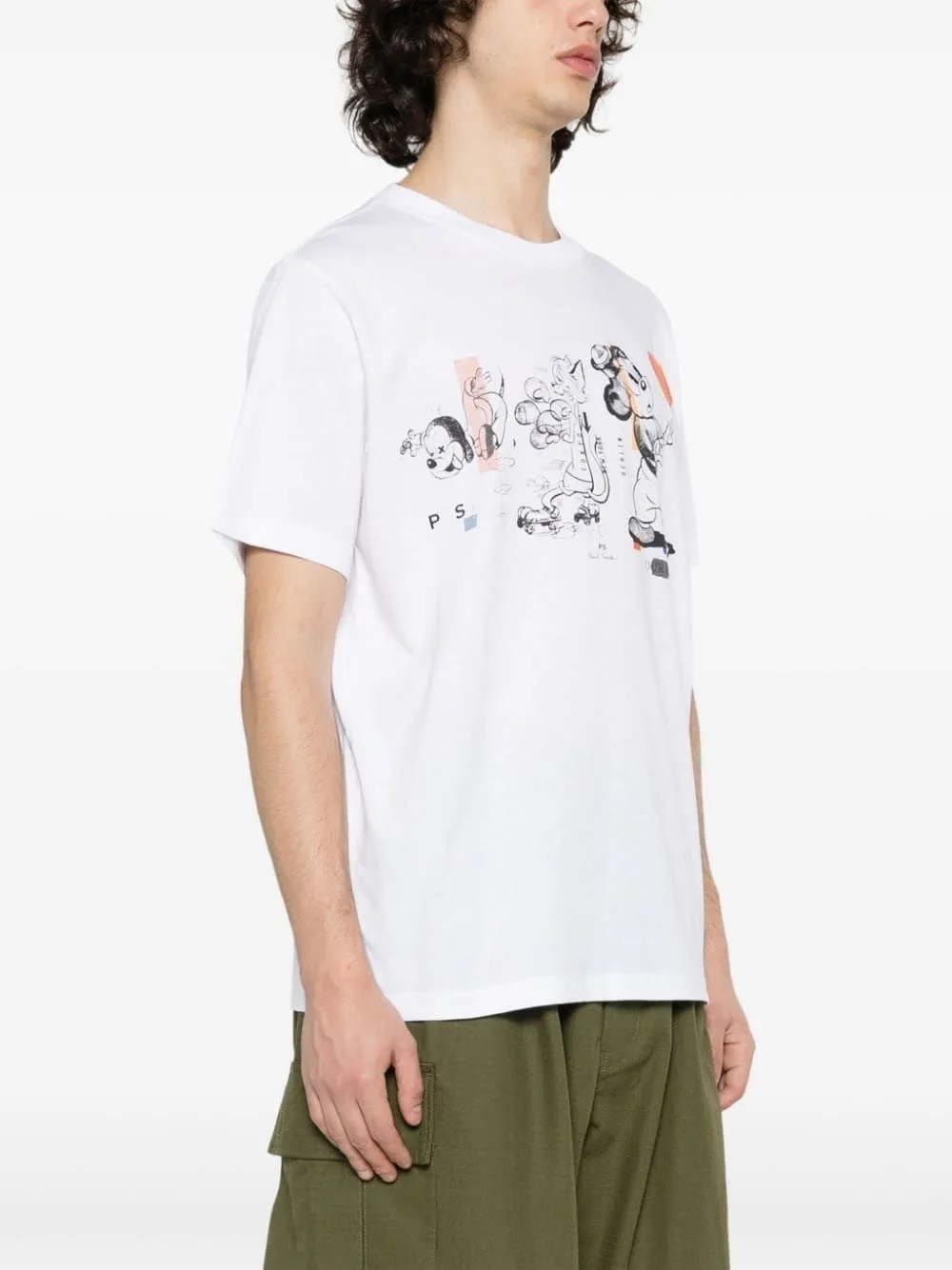 Paul Smith  |Crew Neck Pullovers Heart Other Animal Patterns Cotton