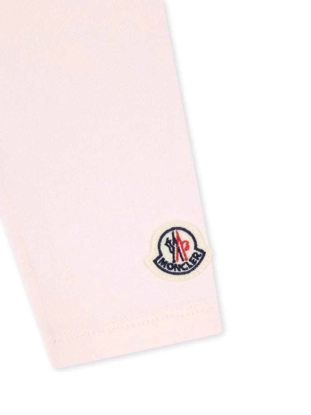 Pink Leggings With Logo Patch