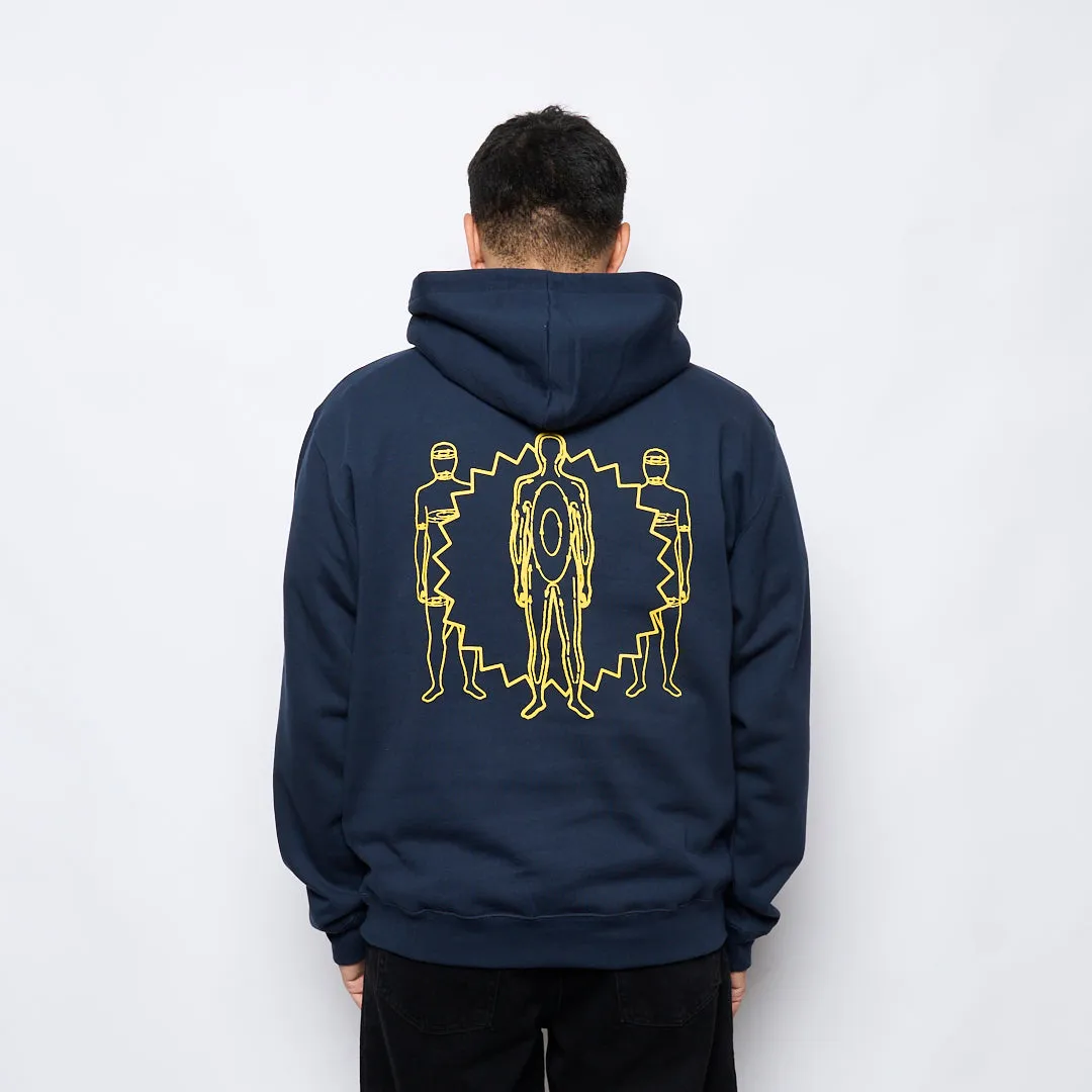 Polar Skate Co - Dave Hoodie Anyone Out There (New Navy)