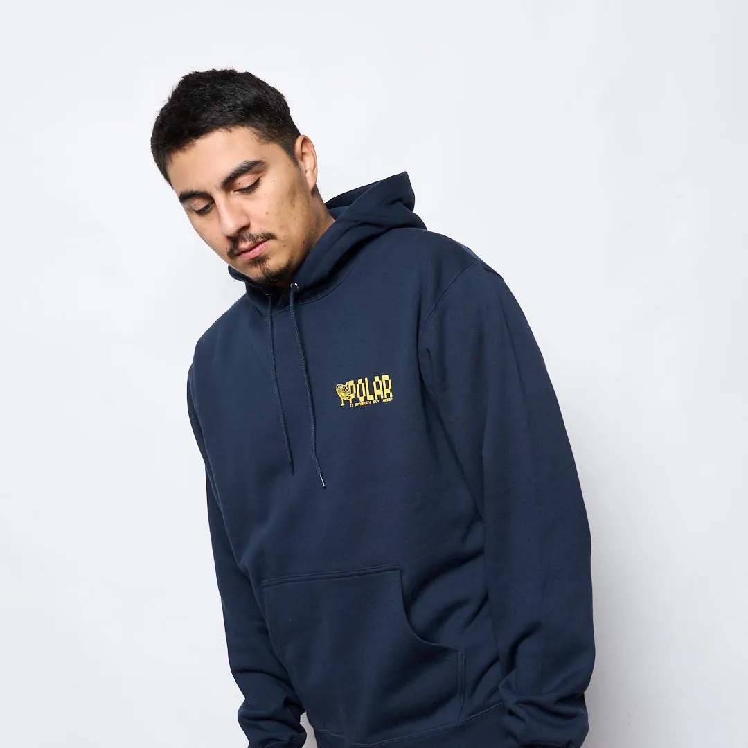 Polar Skate Co - Dave Hoodie Anyone Out There (New Navy)