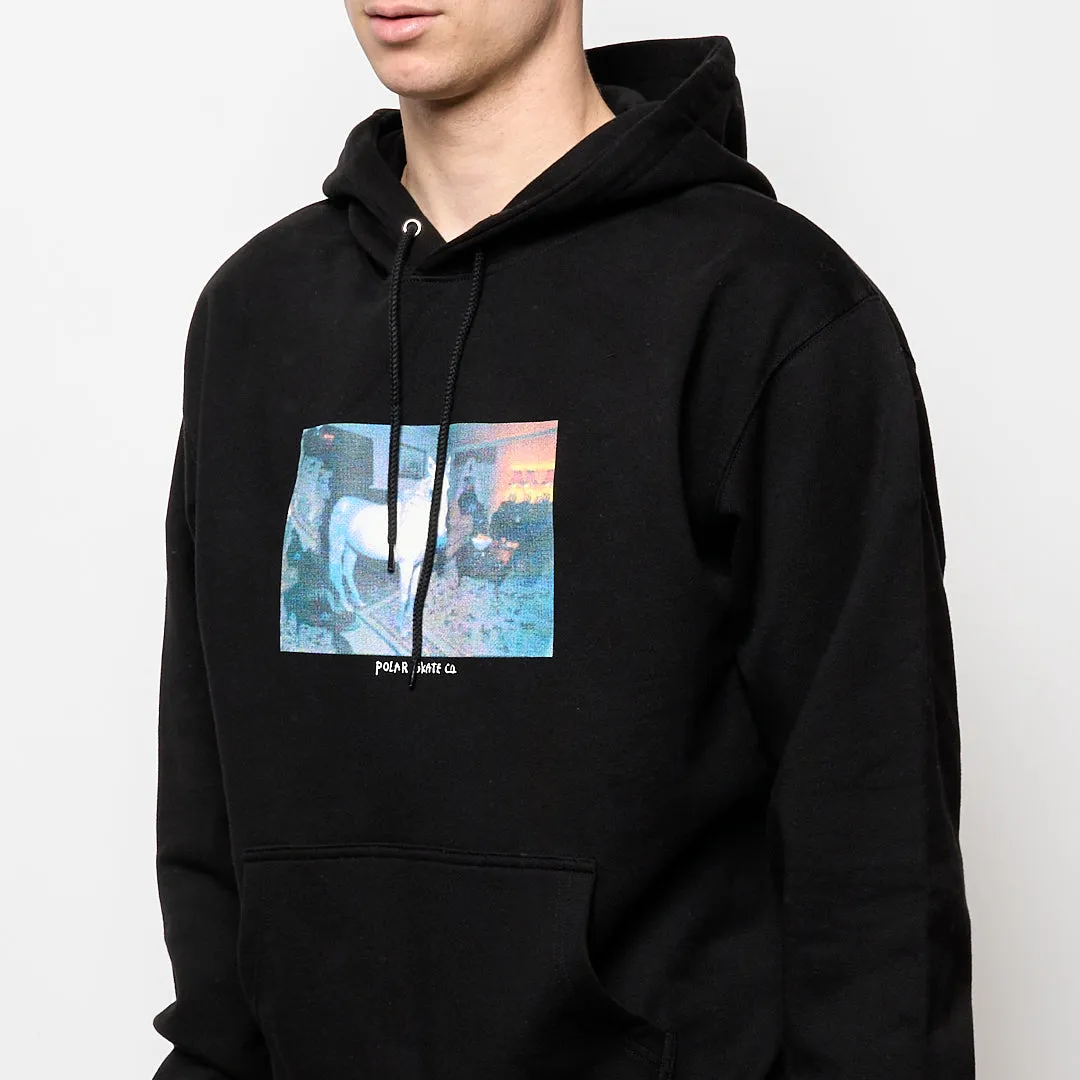 Polar Skate Co - Dave Hoodie Horse Dream (Black)