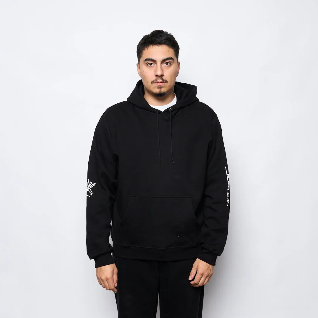 Polar Skate Co - Dave Hoodie Sad at Times (Black)