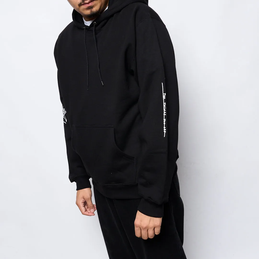 Polar Skate Co - Dave Hoodie Sad at Times (Black)