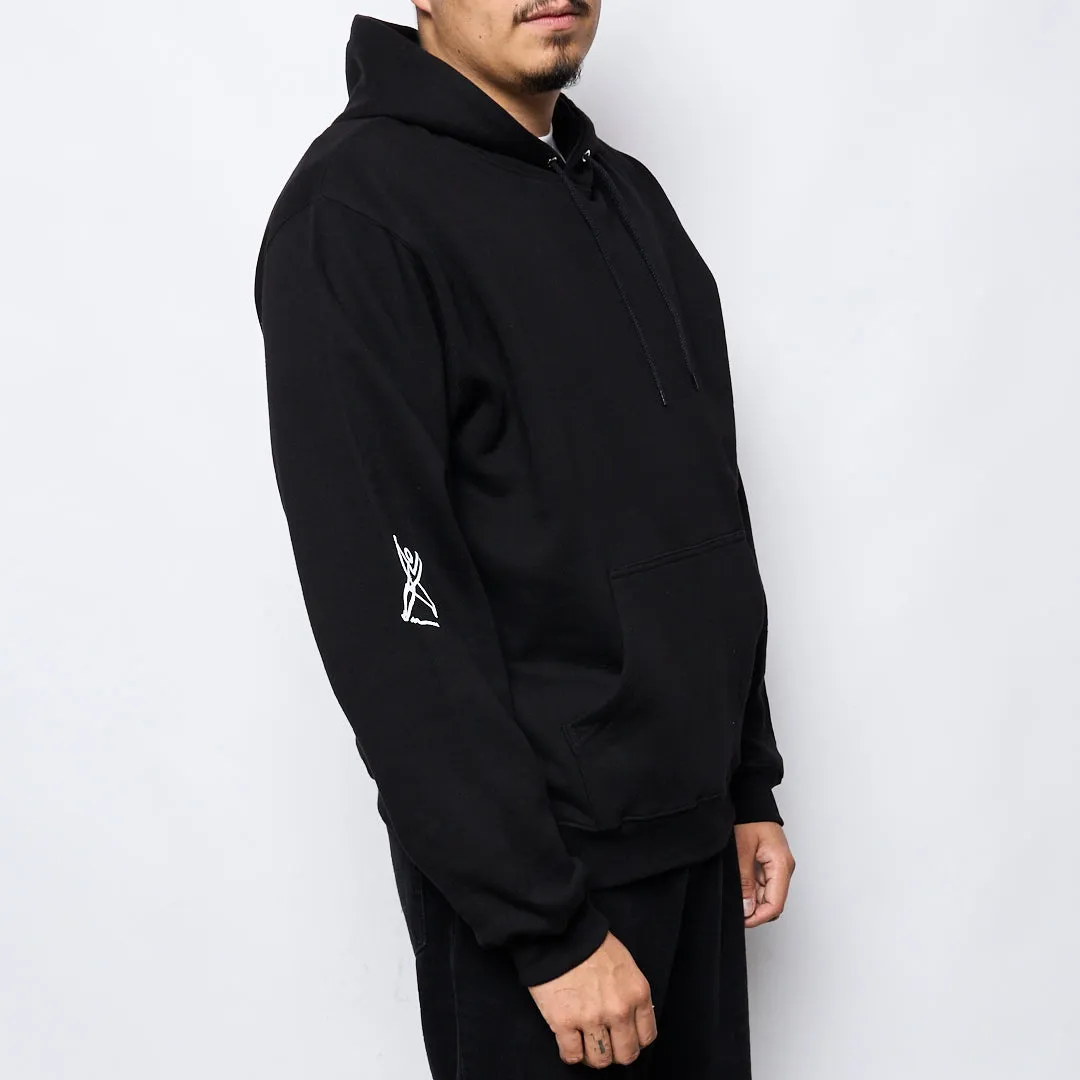 Polar Skate Co - Dave Hoodie Sad at Times (Black)