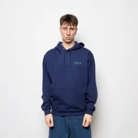 Polar Skate Co - Dave Hoodie Stroke Logo (Dark Blue)