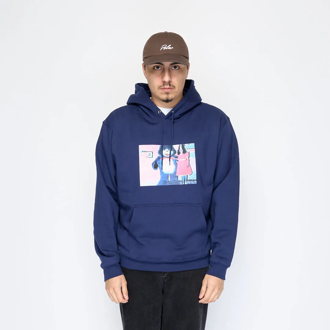 Polar Skate Co -  Pink Dress Dave Hoodie (Dark Blue)