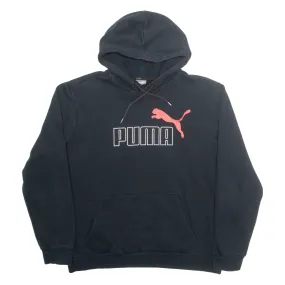 PUMA Mens Black Hoodie L