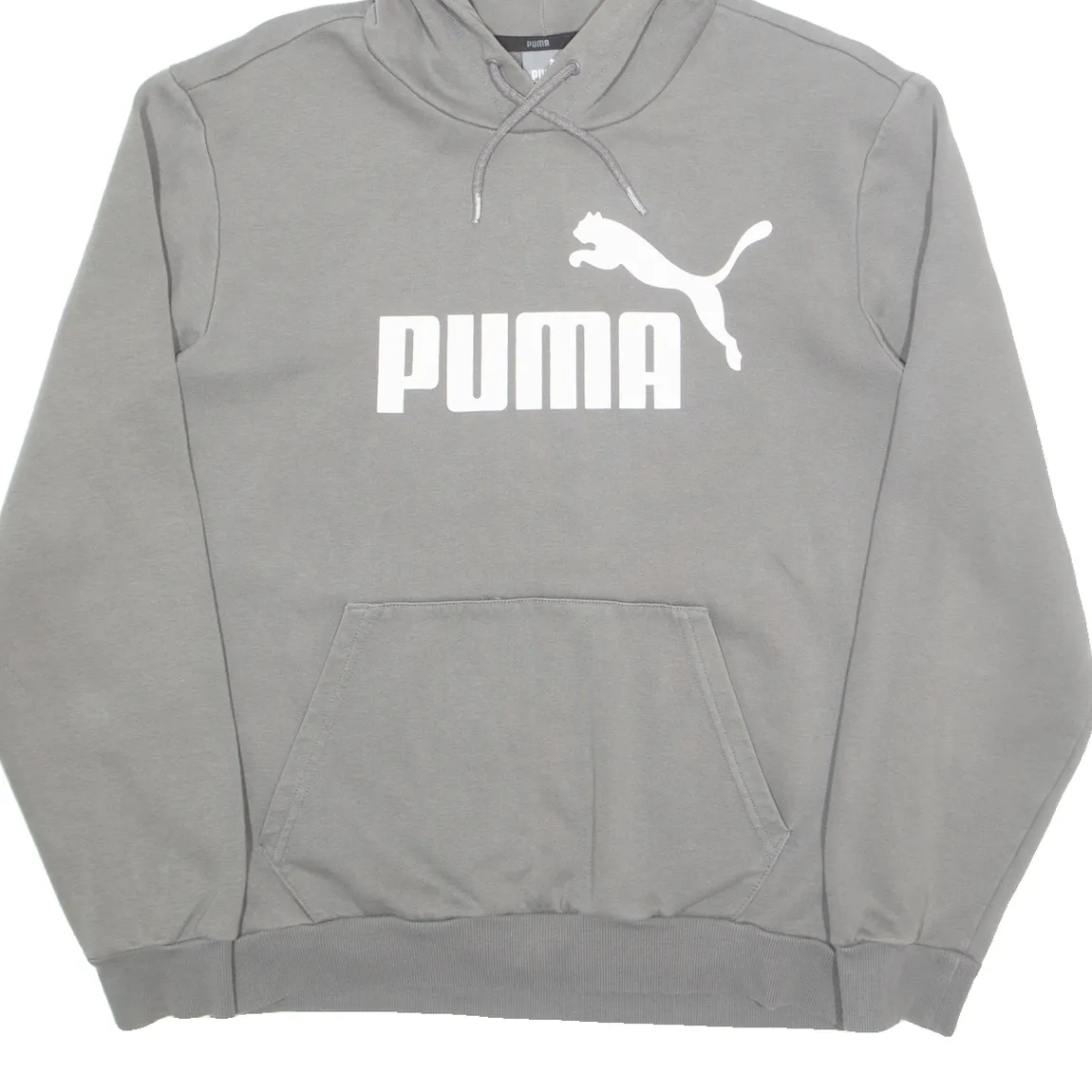 PUMA Mens Grey Hoodie S